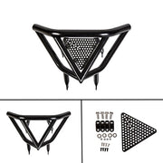 DURAFORCE Aluminum Front Bumper Proctector For Honda TRX 450R TRX400EX Black