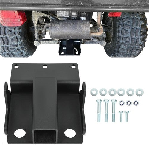 DURAFORCE for 2 Inch Receiver Kawasaki Mule 600 610 SX 07-23 Rear Trailer Hitch Mount Bracket