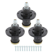 DURAFORCE 3 Pack Spindle For Husqvarna Z248F MZ48 48-Inch Deck 539131898 532174375 Mower