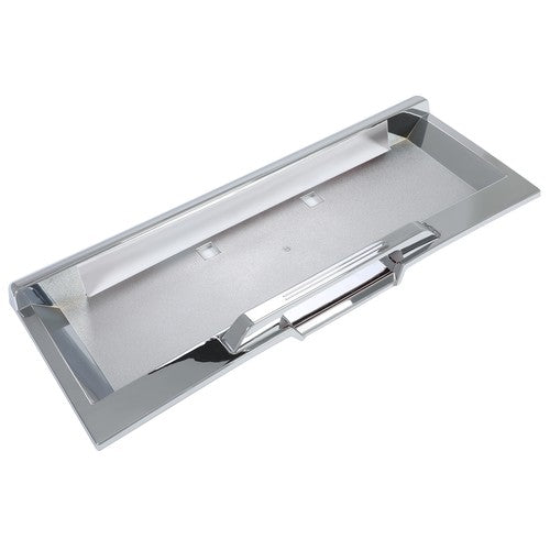 Rear License Plate Trim Cover Frame for 2003 2005 Hummer H2 SUV Chrome With Holes