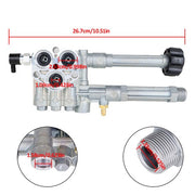 DURAFORCE For AR SRMW AR42940 RMW2G20 RMW2.2G24 Pressure Washer Pump Head