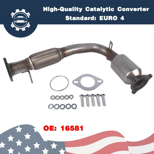 DURAFORCE Front Catalytic Converter for GMC Terrain 10-14 Chevy Captiva Sport 12-15 2.4L