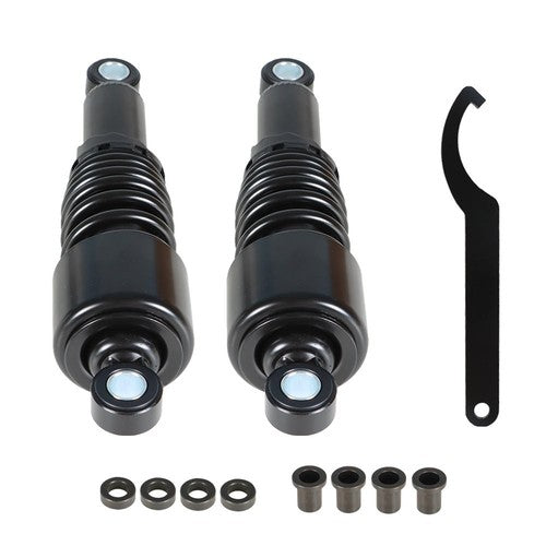 DURAFORCE Pair 10.5'' 267mm Black Rear Shocks Fit For Sportster 883 1200