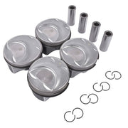 DURAFORCE 4 x Pistons +Pins For 2013-2014 Hyundai Sonata Fe 2.0T 2.0L Sonata 23410-2G400
