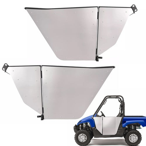 DURAFORCE Aluminium Steel Full Door Silvery for Kawasaki Teryx 750 2008-2013