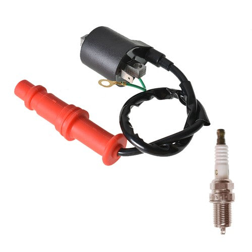 DURAFORCE New For Polaris Sportsman 500 1996 1997 1998-2002 US Ignition Coil & Spark Plug