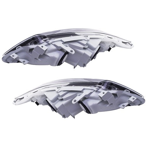 DURAFORCE Driver + Passenger Side Headlight Projector Headlamps For Toyota Camry 2012-2014