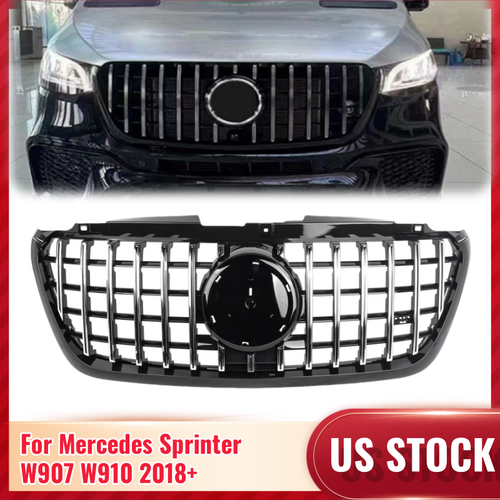DURAFORCE For 2018+ Mercedes Benz Sprinter 1500 2500 3500 W907 W910 Front Grille Grill