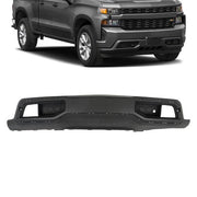 DURAFORCE For 2019-2021 Chevrolet Silverado 1500 Black Plastic Front Bumper W/O Vents