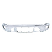 DURAFORCE Suit For Ford F-150 F150 2024-2025 Bumper Front Lower Chrome W/o Sensor Holes