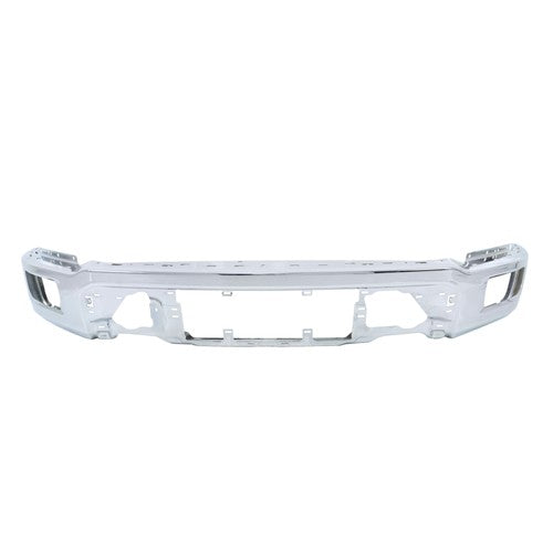 DURAFORCE Suit For Ford F-150 F150 2024-2025 Bumper Front Lower Chrome W/o Sensor Holes