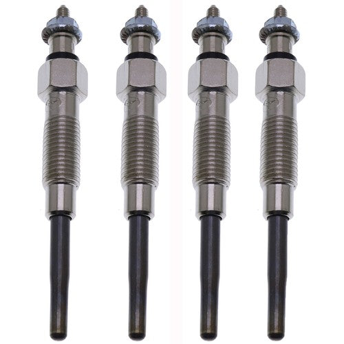 DURAFORCE 4Pcs Glow Plug for Toyota 1N 1NT 2L 2LT 2LTE 2LTHE 3L Replace TOYOTA 19850-54090