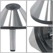 DURAFORCE For Lathe Tool MT3 Bull Nose Live Center 6"(150mm) Triple Bearing Morse Taper #3