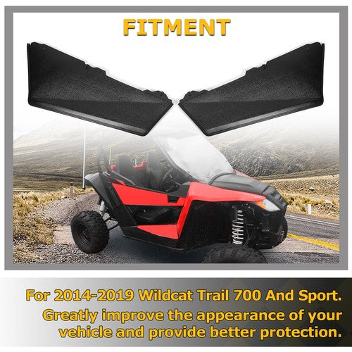 DURAFORCE For 14-20 Arctic Cat Wildcat Sport 700 Lower Doors Extension panels Trail 700