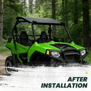 DURAFORCE Black Aluminum Hard Top Roof Fit for Polaris RZR 800/XP 900/570-2 Door Model