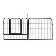 DURAFORCE 12 Panels 24x24 inch Dog Playpen Crate Fence Pet PlayPen Exercise Cage