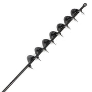 DURAFORCE 32" x 2" Extended Length Garden Auger Drill Bit for Planting Bulb & Bedding P...