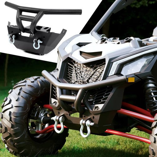 DURAFORCE Steel Winch Ready Front Bumper For Can-Am Maverick X3 & X3 MAX Model 17-25