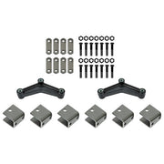 DURAFORCE 3500lb Tandem Trailer Axle Suspension Kit 1750lb 4 Leaf Springs & Hanger Kit