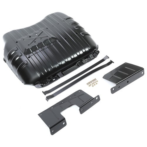 Fuel Tank Skid Plate Cover with Straps Steel for 1999-2004 Jeep Grand Cherokee