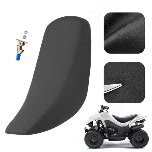 DURAFORCE Black Seat Cover Plastic For Kawasaki KFX50 KFX90 2007-2022 08 09 10 11 12 13 14