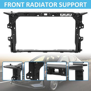 DURAFORCE 64101F3500 Black Front Radiator Support Core Frame for Hyundai Elantra 2019-2020