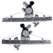 DURAFORCE 2x Front Left Right Power Window Regulator w/ Motor for Nissan Maxima 2016-2023