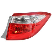 DURAFORCE For 14-16 Toyota Corolla Red Tail Light Signal Lamp Right Passenger Side Outer