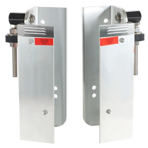 DURAFORCE JPL4000 6" Set Back Jack Plate 4'' Adjustable Aluminum Outboard Boat Jack Plate
