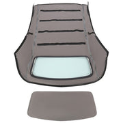 DURAFORCE For Audi A4 2003-2009 Convertible Soft Top & Heated Glass Window In Black Vinyl