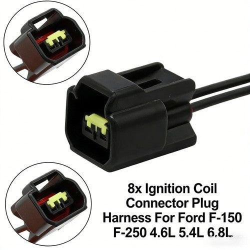 DURAFORCE New FOR Ford Expedition F-150 F-250 4.6L 5.4L 8x Ignition Coil Connector Plug