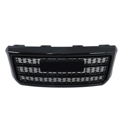 DURAFORCE Gloss Black Front Grille For GMC Sierra 2500HD 3500HD Denali 2015-2019 Plastic