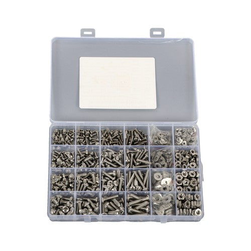 DURAFORCE 700Piece Nuts and Bolts Assortment Kit 4-40#6-32#8-32#10-24 Phillips Pan Head