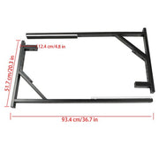 DURAFORCE Hard Top Carrier Rack Storage Cart Holder Stand & Cover For Mercedes-Benz 380SLC