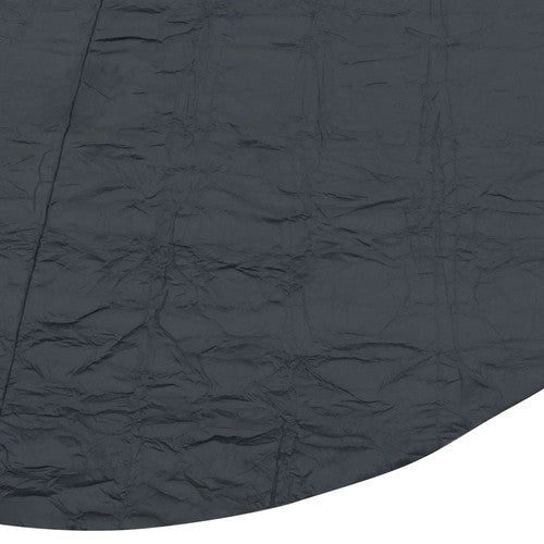 DURAFORCE 12ft Round Outdoor Inflatable Hot Tub Mat Pool Liner Pad Heavy Duty 12'(Black)