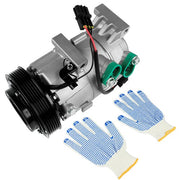 DURAFORCE A/C Compressor with Clutch For Hyundai Accent Kia Rio 1.6L l4 GAS DOHC 2018-2019