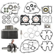 DURAFORCE Engine Rebuild Repair Kit Piston Gaskets For Honda Sportrax Trx400EX 1999-2004