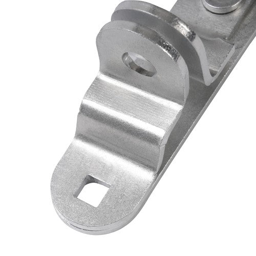 Silvery Trailer Swing Door Cam Bar Lock Hasp Keeper Latch for Utility Cargo Enclosed