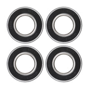 DURAFORCE 1641-2RS Ball Bearing 1" x 2" x 9/16 Rubber Sealed (Qty 4)