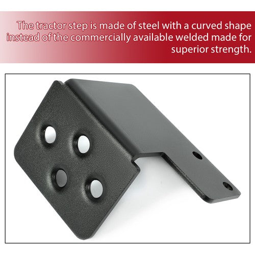 DURAFORCE Tractor Step For Massey Ferguson GC 17xx Sub w/Front End Loader Coated steel