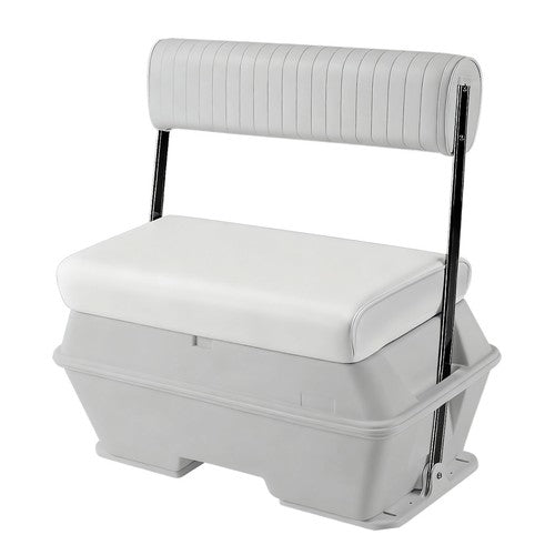DURAFORCE Seat Bottom Cushion For #8WD159-R-S 8WD159 Series 50 Quart Swingback Cooler Seat