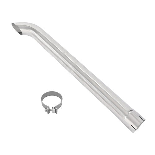 DURAFORCE Curved Exhaust Pipe Stack Stainless Steel For Farmall IH 1026 1066 1566 Tractor