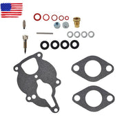 DURAFORCE Carburetor Kit & Float For Zenith Wisconsin Engine VH4D VHD TJD Replaces LQ39
