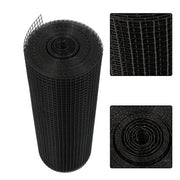 DURAFORCE Hardware Cloth 19 Gauge Black PVC Coated Wire Fencing Garden Fence Roll 1/2inch