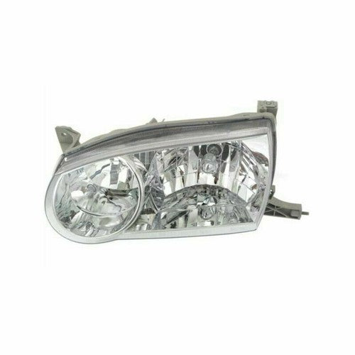 DURAFORCE Headlights Headlamps Left+Right for Toyota Corolla 2001 2002 w/o Corner Signal
