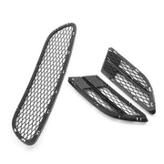 DURAFORCE For BMW 3 Series E90 325i 328i 2009-2012 Black Mesh Front Lower Bumper Grille