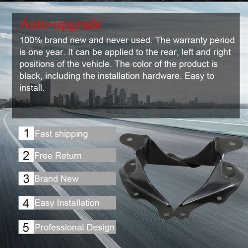 DURAFORCE Rear Suspension Leaf Spring Shackle & Bracket Kit For Ford Ranger 1986-1997