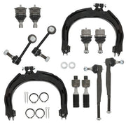 DURAFORCE Front Control Arm Tie Rod Ball Joint 12 Pieces For GMC Envoy 2004 2005 2006 2007