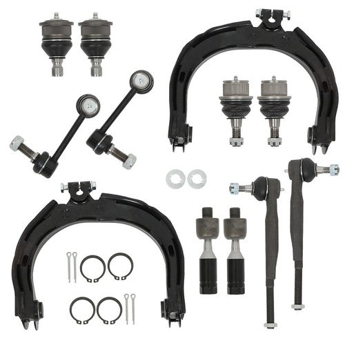DURAFORCE Front Control Arm Tie Rod Ball Joint 12 Pieces For GMC Envoy 2004 2005 2006 2007