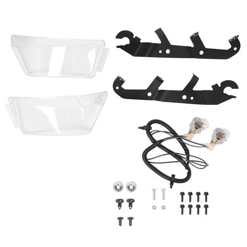 DURAFORCE ABS Grille + Headlight For John Deere X394 X300R X305R X350R X354 X360 X380 X390